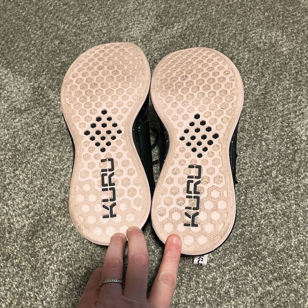 Kuru Atom Black and Pink Athletic Sneakers - Picture 3 of 11